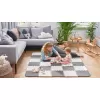 KINDERKRAFT Podložka pěnová puzzle Luno 150 x 180 cm Yellow, 30 ks