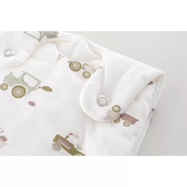 TRÄUMELAND Vnější spací pytel Liebmich Little Farm Grün 68/74