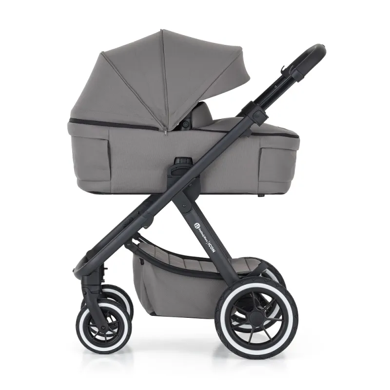 PETITE&MARS Kočárek kombinovaný ICON 2v1 LITE AIR + CYBEX Aton B2 i-Size + základna