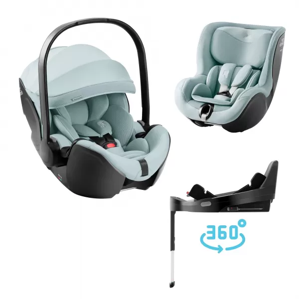 Römer Autosedačka set Baby-Safe Pro + Vario Base 5Z + autosedačka Dualfix 5z Style
