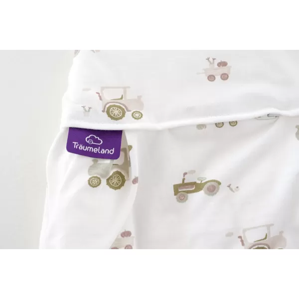 TRÄUMELAND Vnější spací pytel Liebmich Little Farm Grün 68/74