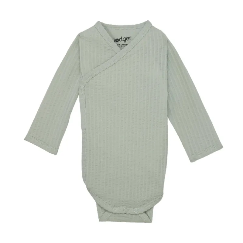 LODGER Romper LS Seersucker