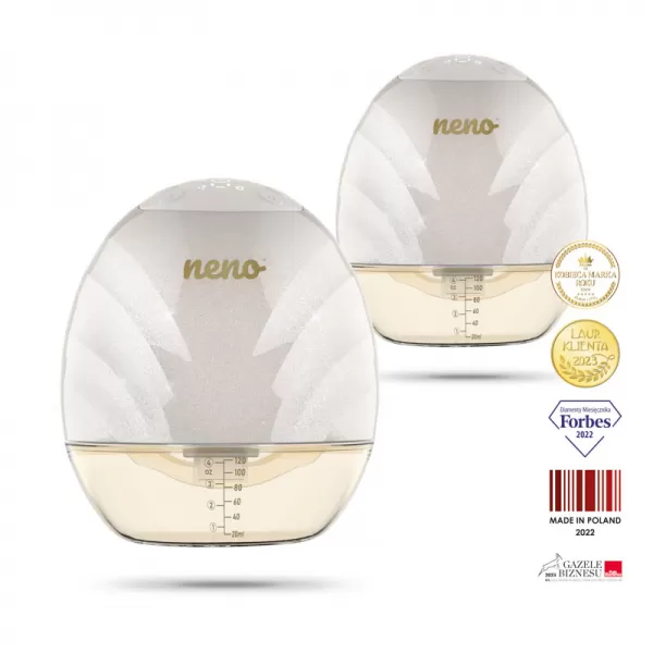 NENO Odsávačka mateřského mléka elektrická double handsfree Perla Twin