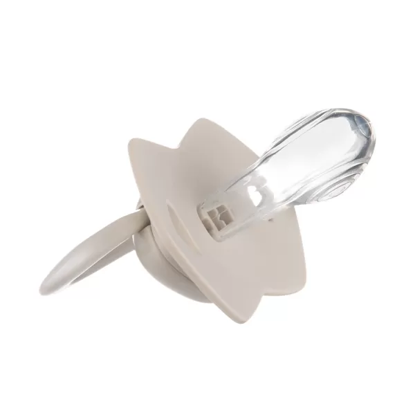 CANPOL BABIES Set symetrických silikonových dudlíků 18m+ Bonjour Paris růžový