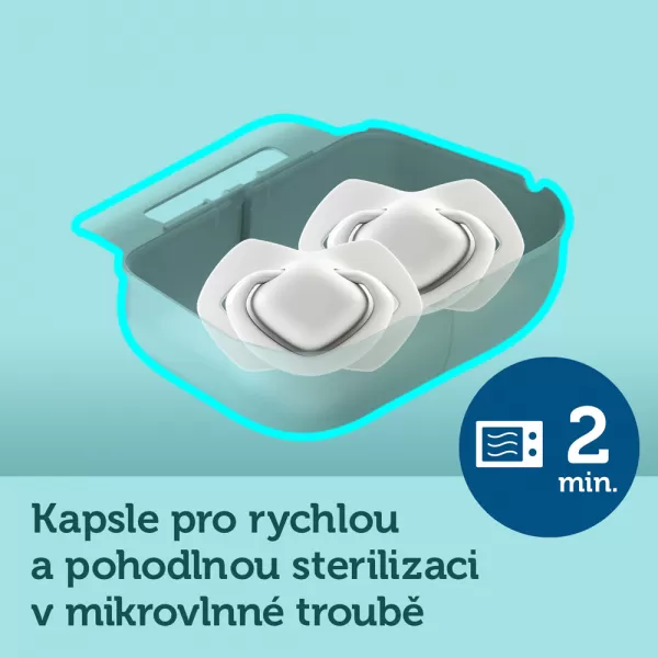 CANPOL BABIES Set symetrických silikonových dudlíků Light touch 0-6m Sleepy koala růžový