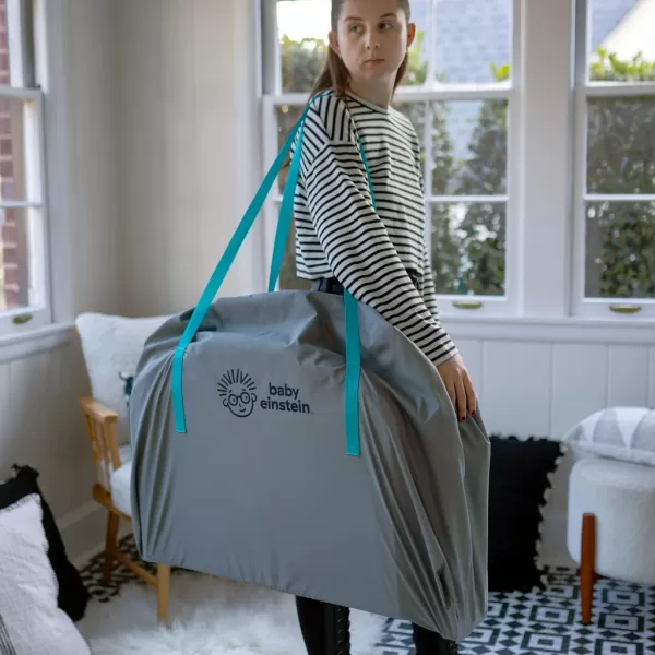 BABY EINSTEIN Podložka na hraní s ohrádkou a klavírem 3v1 Kick & Snooze™ 0m+