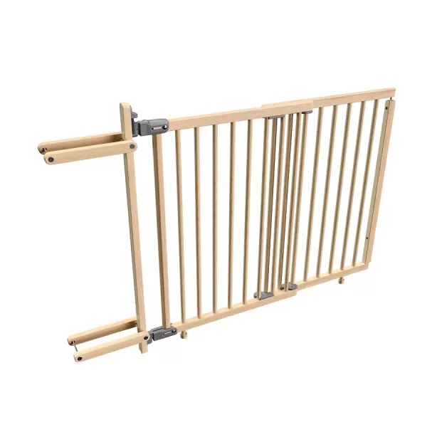 Baby Dan Vysoká zábrana Adjust Pro Stair Gate Baluster Edition wood, 74,5-114 cm, v.81cm