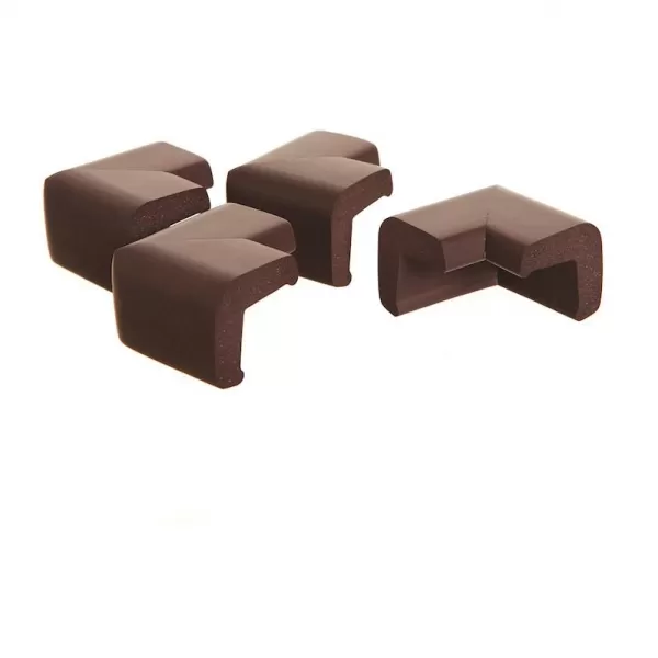 DREAMBABY Ochrana rohů 4 kusy - hnědá