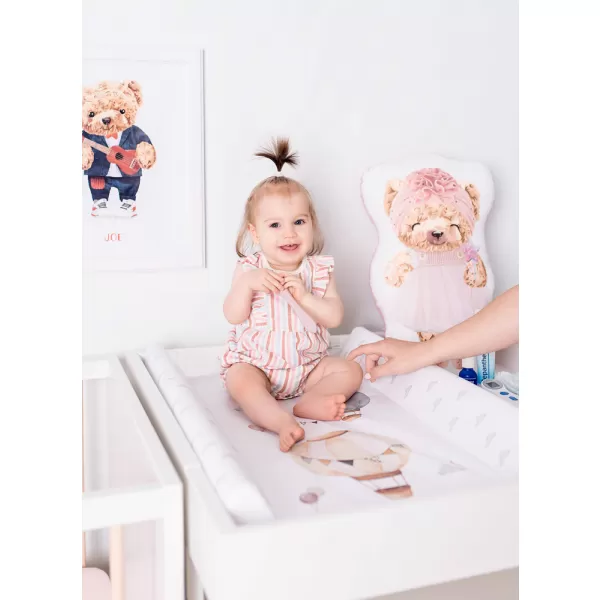 CEBA Podložka přebalovací 2-hranná s pevnou deskou (50x70) Basic