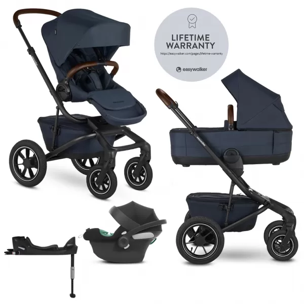 EASYWALKER Kočárek kombinovaný Jimmey 2v1 LITE AIR + CYBEX Aton B2 i-Size + základna