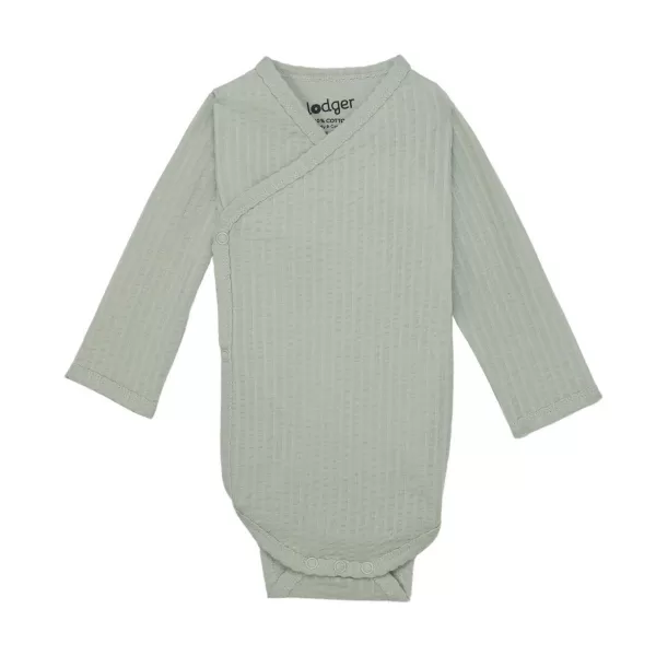 LODGER Romper LS Seersucker