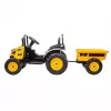 Milly Mally Elektrický traktor s vlečkou Farmer žlutý