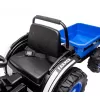 Milly Mally Elektrický traktor s vlečkou Farmer modrý
