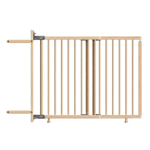 Baby Dan Vysoká zábrana Adjust Pro Stair Gate Baluster Edition wood, 74,5-114 cm, v.81cm