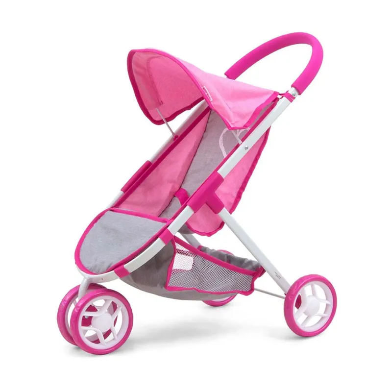 Milly Mally Dětský golfový kočárek pro panenky Susie Prestige Pink