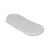 KikkaBoo Matrace do kočárku z paměťové pěny s polštářkem 75x30 cm Airknit Grey