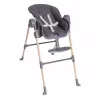 CHICCO Židlička jídelní Polly Essential - Coal