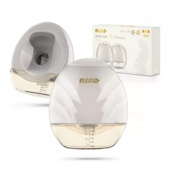 NENO Odsávačka mateřského mléka elektrická double handsfree Perla Twin
