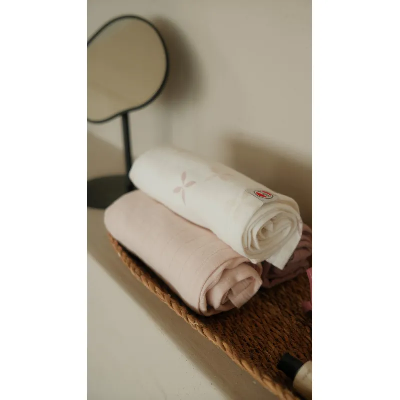 LODGER Swaddler Solid Matcha 3balení 70 x 70 cm