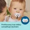 CANPOL BABIES Set symetrických silikonových dudlíků 18m+ Bonjour Paris růžový
