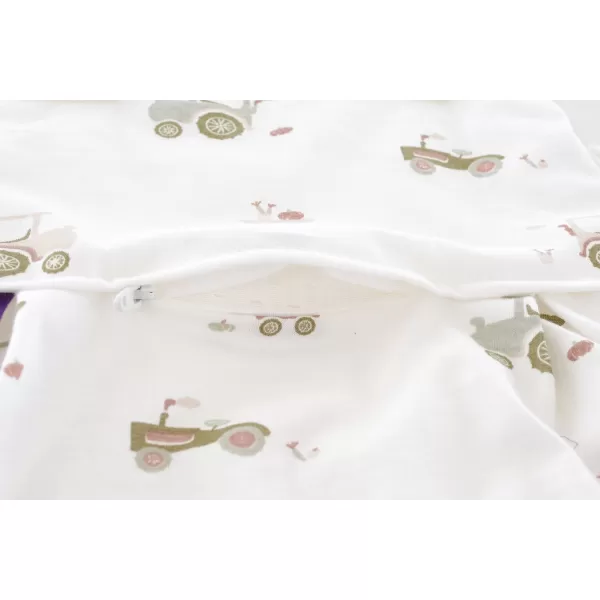 TRÄUMELAND Vnější spací pytel Liebmich Little Farm Grün 62/68