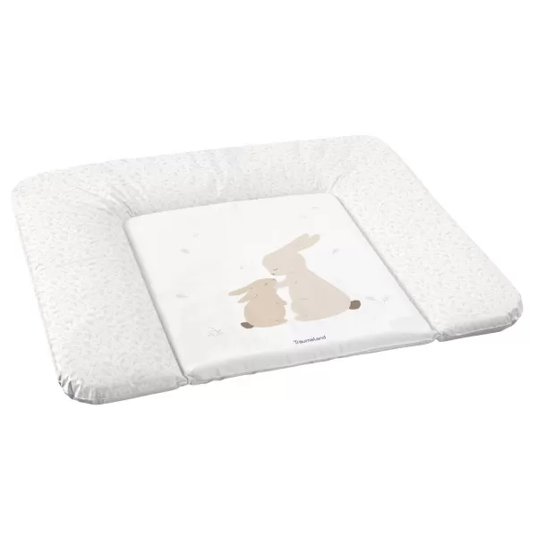 TRÄUMELAND přebalovací podložka Hophop Bunny Beige 75 x 85 cm