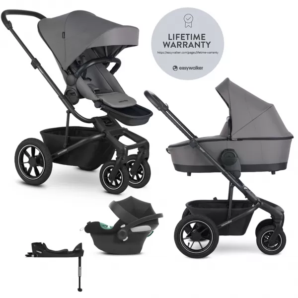 EASYWALKER Kočárek kombinovaný Harvey⁵ 2v1 LITE AIR + CYBEX Aton B2 i-Size + základna