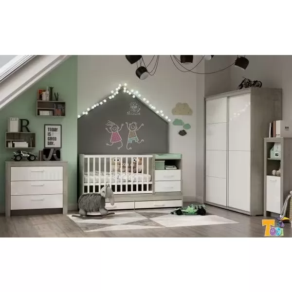 Todi Podstavec dub pod komodu Kombi postýlky Cube