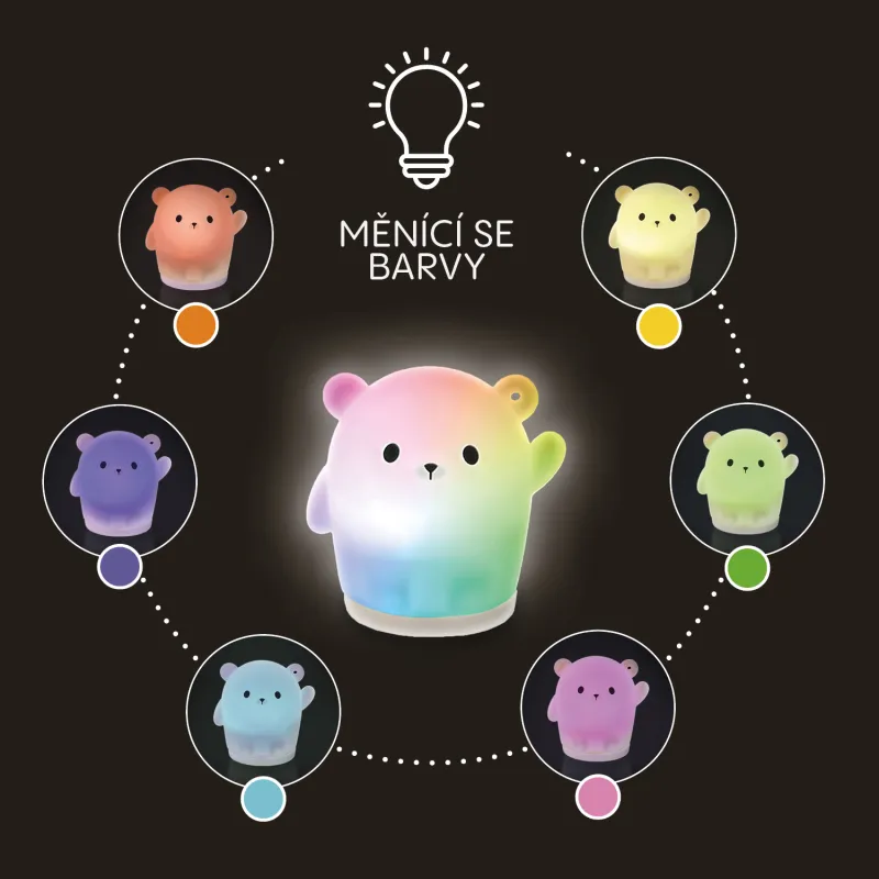 Zopa Silikonové závěsné LED světýlko