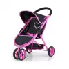 Milly Mally Dětský golfový kočárek pro panenky Susie Prestige Black
