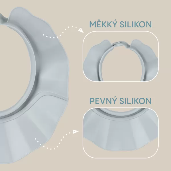 Zopa Silikonový koupací ochranný kšilt