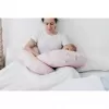New Baby Univerzální kojící polštář ve tvaru C Ovečky béžový