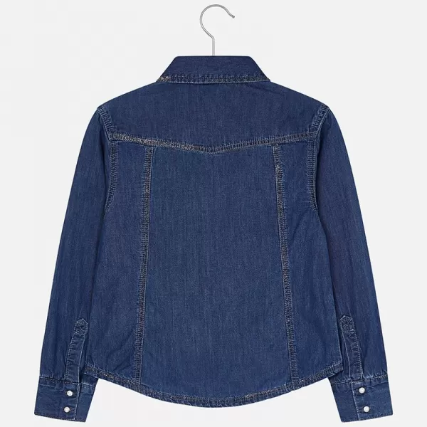 MAYORAL Košile modrá JEANS