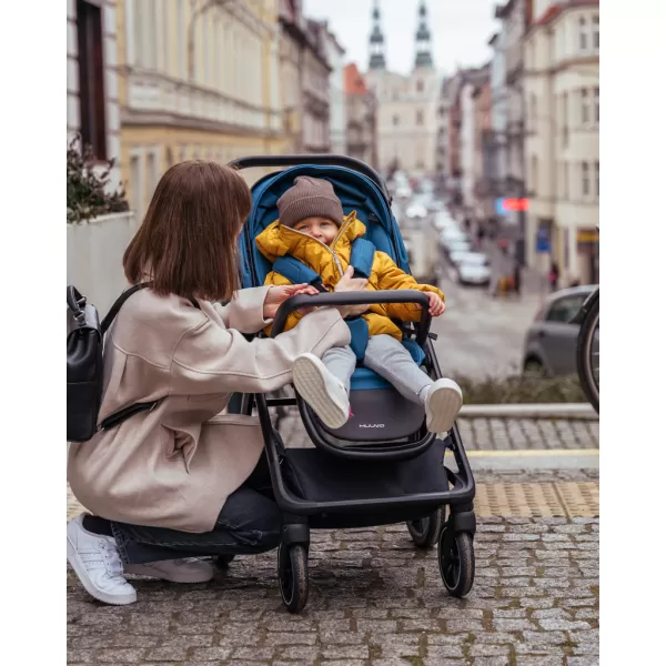 MUUVO Kočárek kombinovaný Trick set 2v1 + CYBEX Aton B2 i-Size + základna