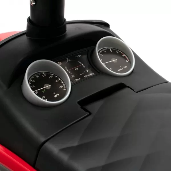 Baby Mix Dětské hrající odrážedlo s vodící tyčí SUV 3v1 růžové