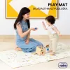 Asalvo Hrací podložka PLAY MAT XL 120*180cm ANIMALS-CITY