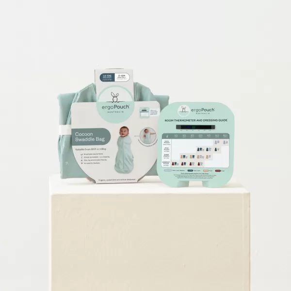 ERGOPOUCH Zavinovačka a pytel na spaní 2v1 Cocoon 3-6 m, 6-8 kg, 0,2 tog