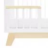New Baby Dětská postýlka se zábranou MARCUS 120x60 cm bílá/přírodní