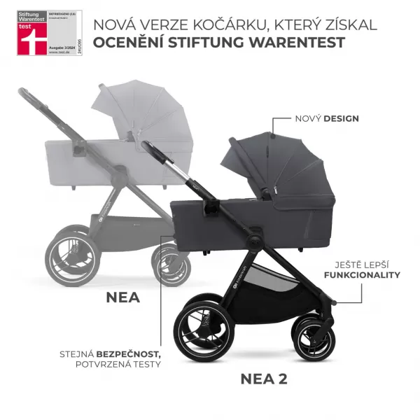 KINDERKRAFT Kočárek kombinovaný Nea 2 2v1