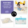 Asalvo Hrací podložka PLAY MAT XL 120*180cm ANIMALS-CITY