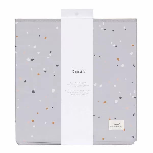 3 SPROUTS Úložný box Recycled Terrazzo/Light Gray
