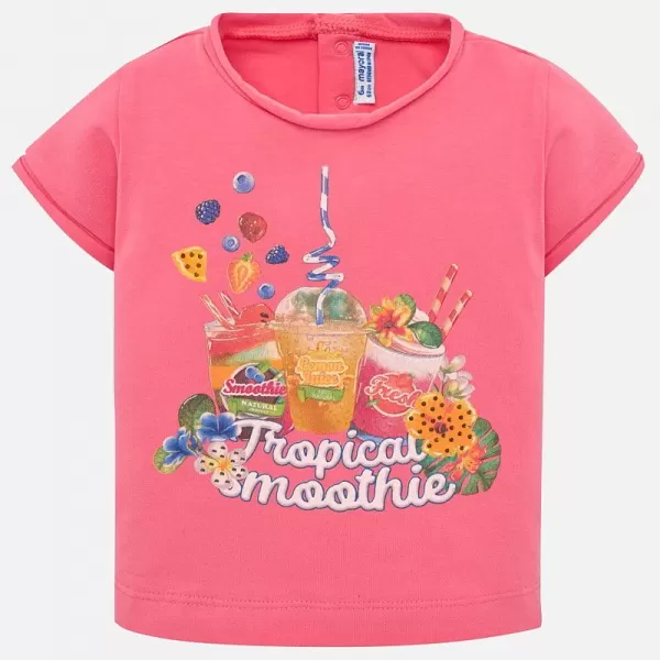 MAYORAL Triko růžové TROPICAL