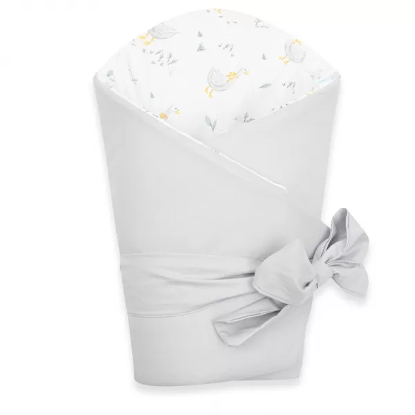 New Baby Oboustranná dětská zavinovačka Husičky 80x80 cm