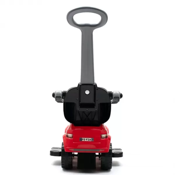 Baby Mix Dětské hrající odrážedlo s vodící tyčí SUV 3v1 růžové