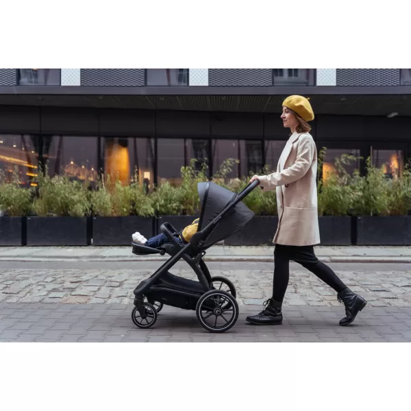 MUUVO Kočárek kombinovaný Trick set 2v1 + CYBEX Aton B2 i-Size + základna