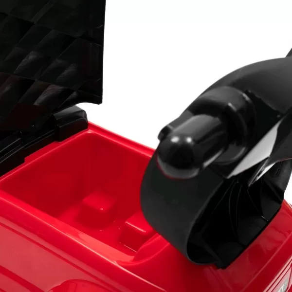 Baby Mix Dětské hrající odrážedlo s vodící tyčí SUV 3v1 růžové