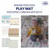 Asalvo Hrací podložka PLAY MAT XL 120*180cm ANIMALS-CITY