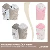 Bomimi Rychlozavinovačka oboustranná minky zvířátka, šedá