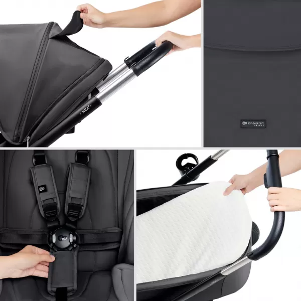 KINDERKRAFT Kočárek kombinovaný Nea 2 2v1