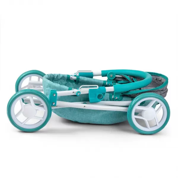 Milly Mally Dětský kočárek pro panenky Dori Prestige Mint
